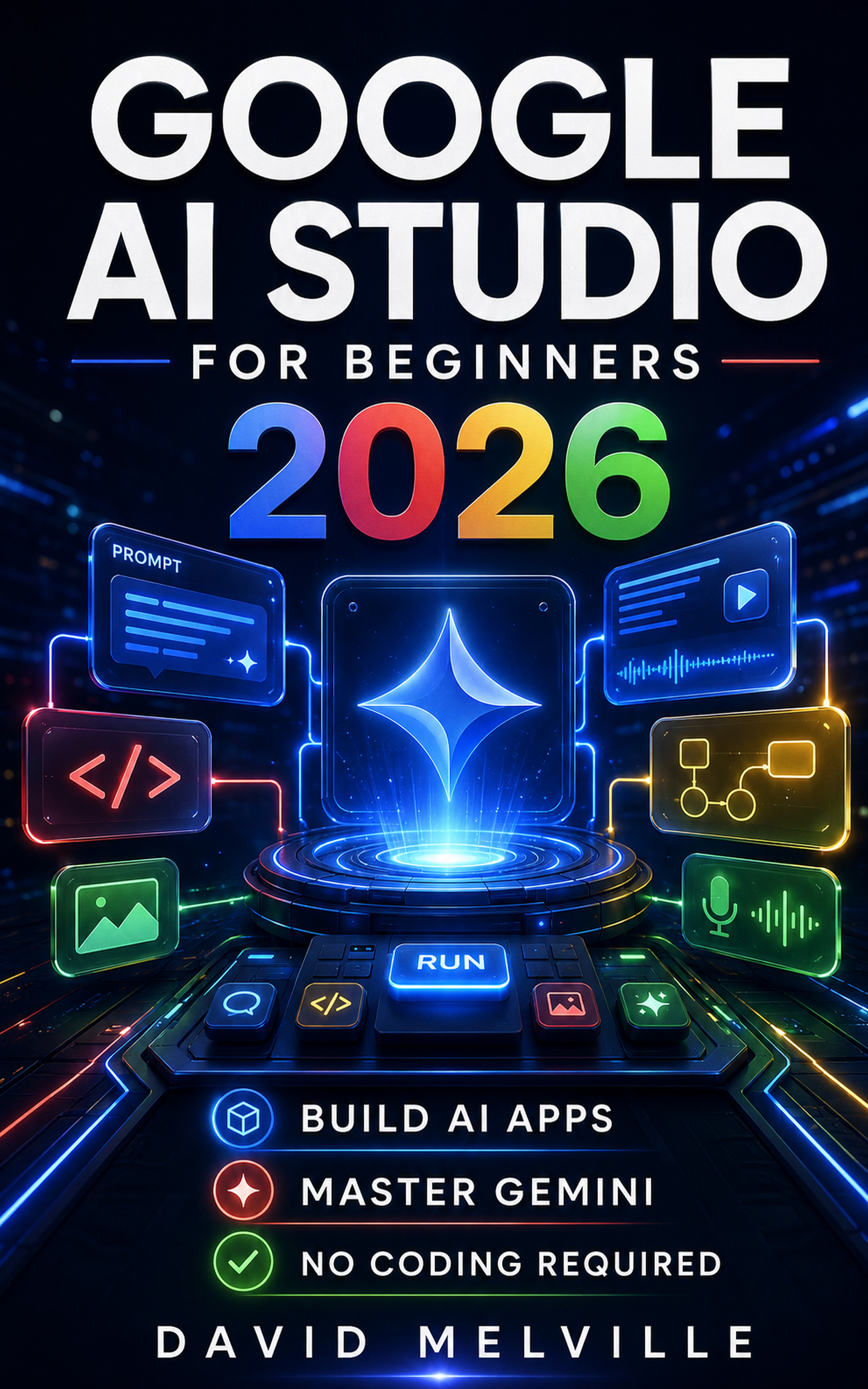 Google AI Studio for Beginners 2026 digital guide cover